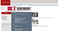 Desktop Screenshot of clintonind.com